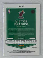 2021-22 Panini Donruss Optic Basketball NBA #67 Victor Oladipo Silver Holo Prizm