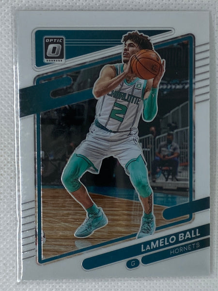 2021-22 Panini Donruss Optic #26 LaMelo Ball Charlotte Hornets