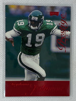 1998 Playoff Prestige Retail Red Keyshawn Johnson #89 New York Jets