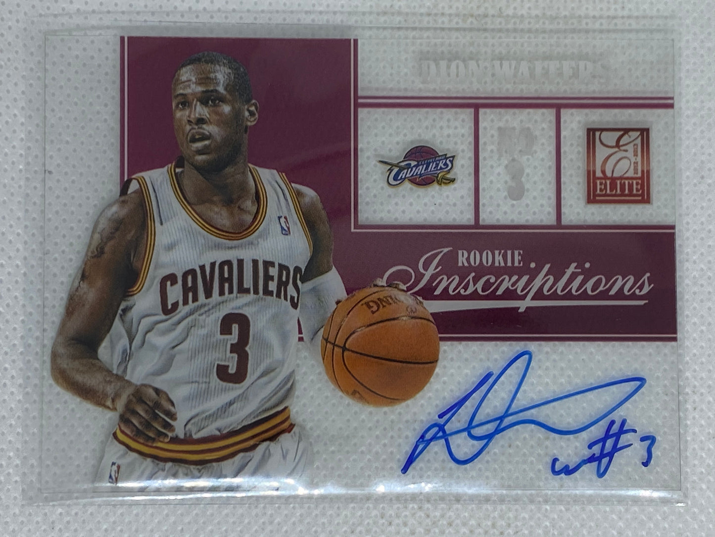 2012-13 Elite Inscriptions Dion Waiters #31 Rookie Auto