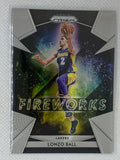 2018-19 Panini Prizm Fireworks Lonzo Ball #7