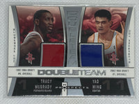 2006-07 Fleer Hot Prospects DoubleTeam /50 Tracy McGrady Yao Ming #DT-MM HOF