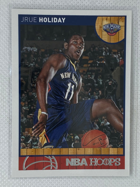 2013-14 Hoops Red Backs New Orleans Pelicans Basketball Card #3 Jrue Holiday