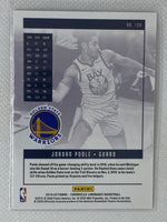 2019-20 Panini Luminance Jordan Poole #139 Rookie Card Golden State Warriors