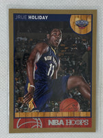 2013-14 Hoops Gold New Orleans Pelicans Basketball Card #3 Jrue Holiday SP