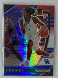 2020-21 Panini Prizm Draft Red, White & Blue Prizm Tyrese Maxey Rookie Card #14