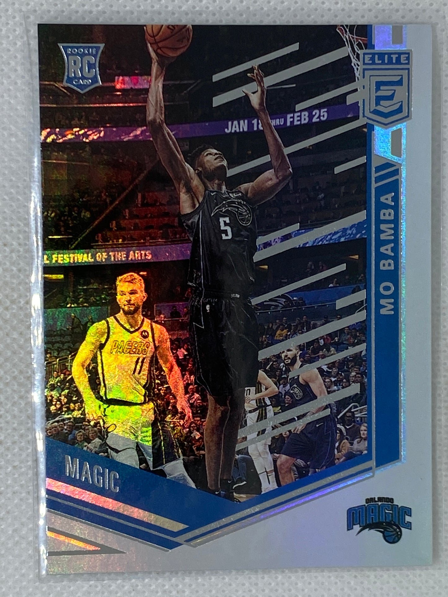 2018-19 Panini Chronicles Mo Bamba Rookie Elite #277 Orlando Magic RC