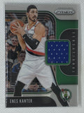 2019-20 Panini Prizm Enes Kanter Sensational Swatches #SS-EKT Boston Celtics