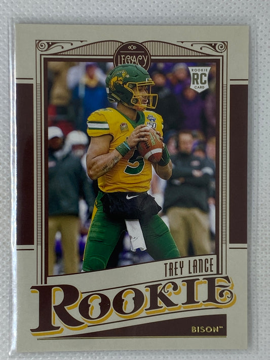 2021 Panini Legacy Football Trey Lance Rookie Base #144