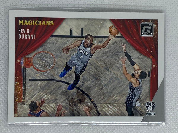 2021-22 Donruss Magicians Brooklyn Nets Basketball Card #7 Kevin Durant