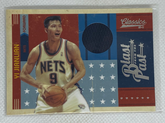 2010-11 Panini Classics Blast From The Past Jersey Relic Yi Jianlian /199