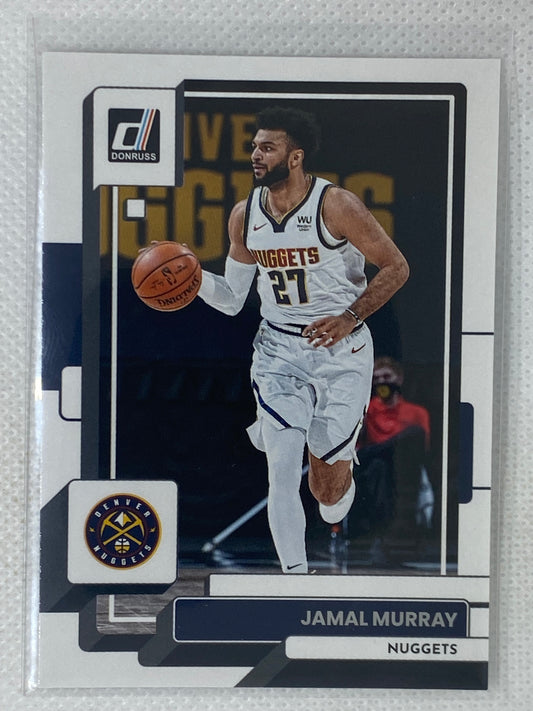 2022-23 Donruss Basketball Base #90 Jamal Murray Denver Nuggets