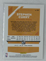 2019-20 Panini Donruss Stephen Steph Curry #64 Golden State Warriors