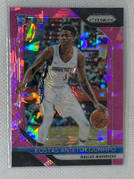 2018-19 Panini Prizm Pink Ice Prizm Kostas Antetokounmpo #22 Rookie RC