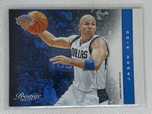 2012-13 Panini Prestige Basketball Jason Kidd Card #86 New York Knicks HOF