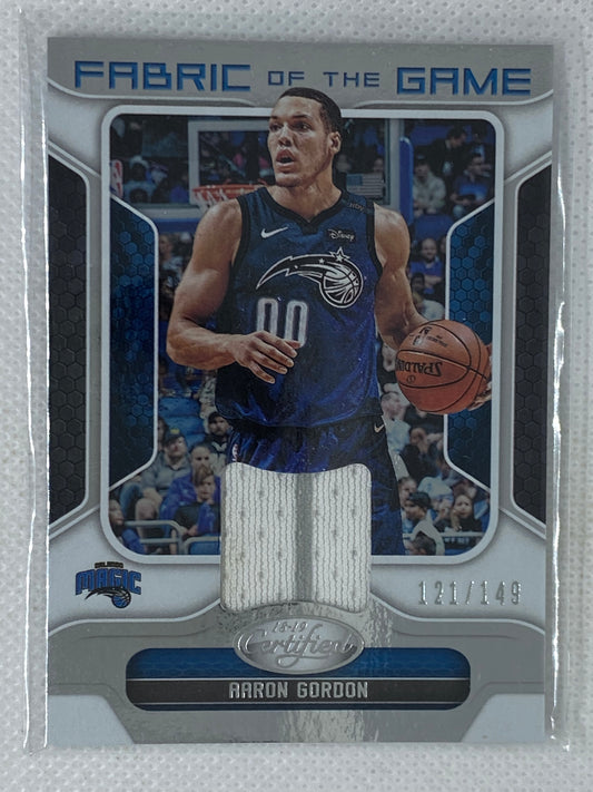 2018-19 Panini Certified Fabric of The Game Aaron Gordon  #FB-AGD /149