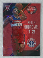 2015 Panini Totally Certified Rookies Mirror Red /149 Kelly Oubre Jr Rookie RC