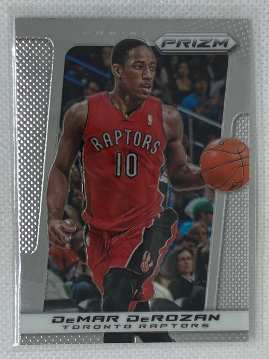 2013-14 Panini Prizm Commons #17 DeMar DeRozan Toronto Raptors