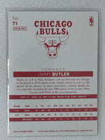 2013-14 NBA Hoops Red Back Jimmy Butler #71 Bulls Miami Heat