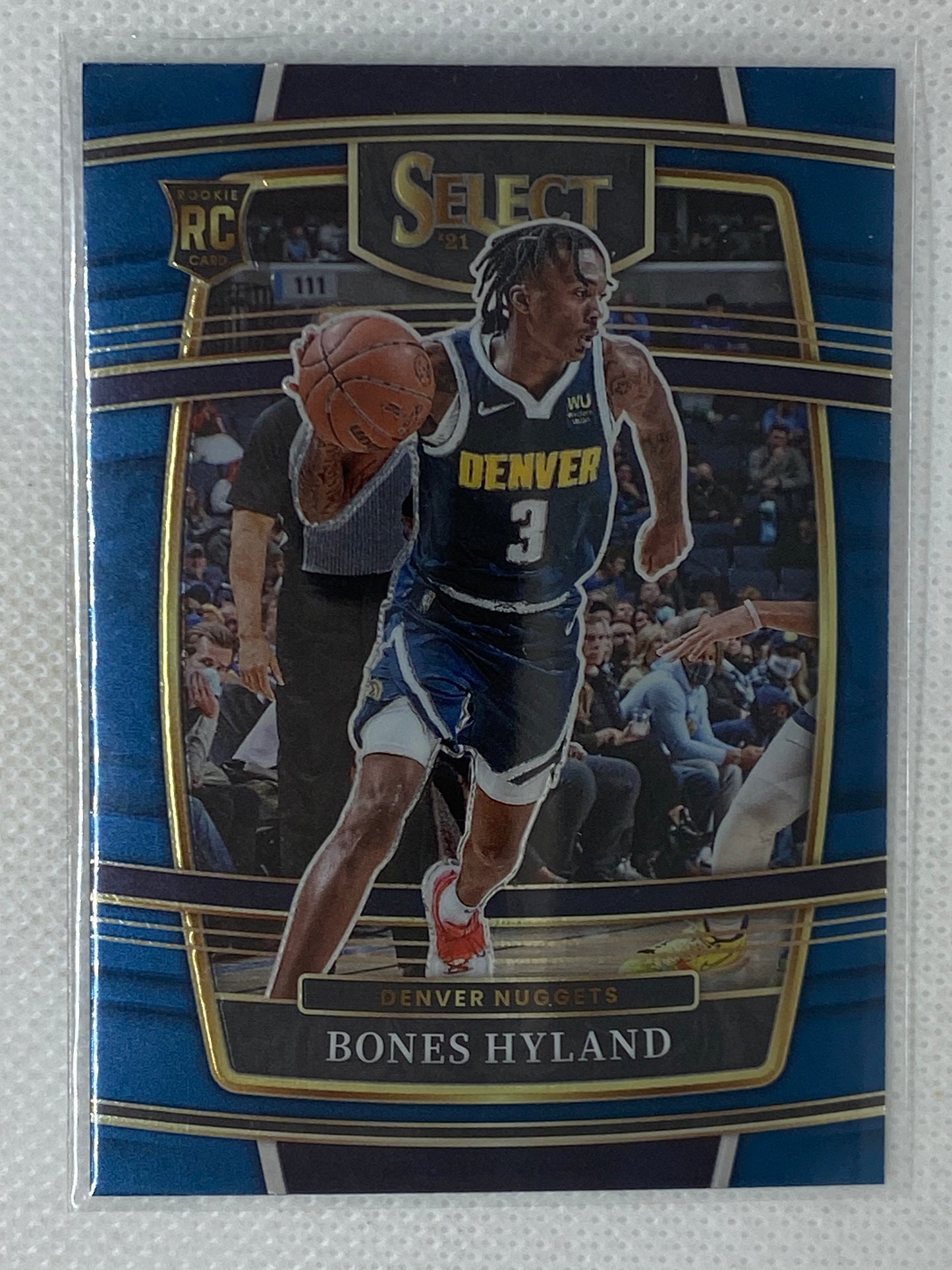 2021-22 Panini Select Bones Hyland Concourse Rookie RC #79 Denver Nuggets