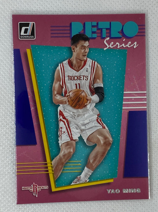 2019-20 Panini Donruss Retro Series Yao Ming #4