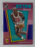 2019-20 Panini Donruss Retro Series #7 Clyde Drexler