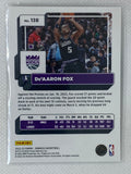 2022-23 Panini Donruss Basketball De'Aaron Fox Card #138 Sacramento Kings