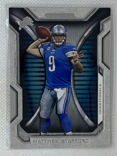 2012 Topps Strata Retail Detroit Lions Football Card #82 Matthew Stafford