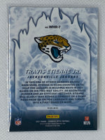 2021 Donruss Optic Travis Etienne Jr Holo Prizm White Hot Rookie RC #WHR-7 Jacksonville Jaguars