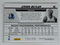 2010-11 Donruss Production Line Materials /399 Caron Butler #90