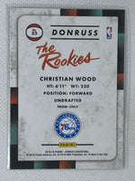 2015-16 Donruss Christian Wood The Rookies RC Rookie Card #23