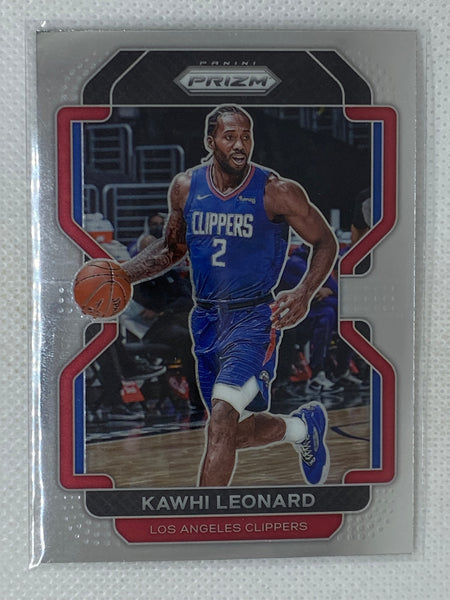2021-22 Panini Prizm Basketball Kawhi Leonard Card #71 Los Angeles Clippers