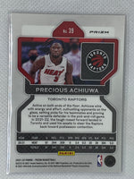 2021-22 Panini Prizm Red White Blue Precious Achiuwa #39 Toronto Raptors