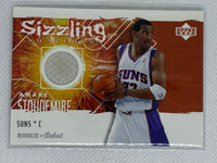 2005-06 Upperdeck Rookie Debut Amare Stoudemire Sizzling Swatches Jersey Card SP SS-AS