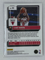 2022-23 Panini Donruss Optic #90 Coby White Purple Holo Prizm Chicago Bulls