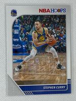 2019-20 NBA Hoops Stephen Curry Base Card Golden State Warriors #59