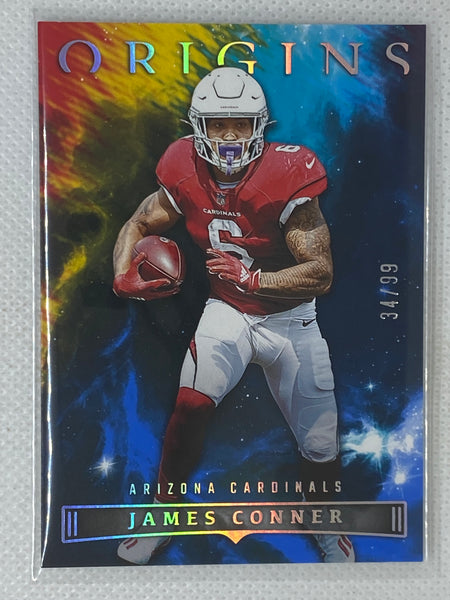 2022 Panini Origins Football James Conner Blue /99 - Arizona Cardinals