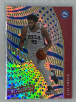 2020-21 Panini Revolution Joel Embiid #71 Astro Parallel Philadelphia 76ers