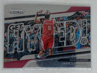 2018-19 Panini Prizm James Harden Get Hyped Houston Rockets #7