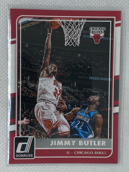 2015-16 Donruss Chicago Bulls Basketball Card #74 Jimmy Butler