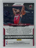 2020-21 Panini Prizm Derrick Jones Jr #55  Red White Blue Prizm Miami Heat RWB