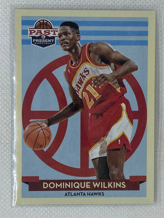 2012-13 Panini Past and Present Base Dominique Wilkins #109 Atlanta Hawks