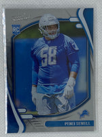 2021 Panini Absolute Penei Sewell #193 Detroit Lions