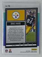 2022 Score #218 Hines Ward Pittsburgh Steelers