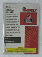 2019-20 Panini Donruss Net Marvels #8 Damian Lillard Portland Trail Blazers