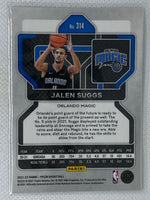 2021-22 Prizm Jalen Suggs Base Rookie Card RC #314 Orlando Magic