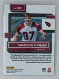 2022 Panini Donruss Gold Holo Press Proof Rated Rookie #389 Cameron Thomas Arizona Cardinals