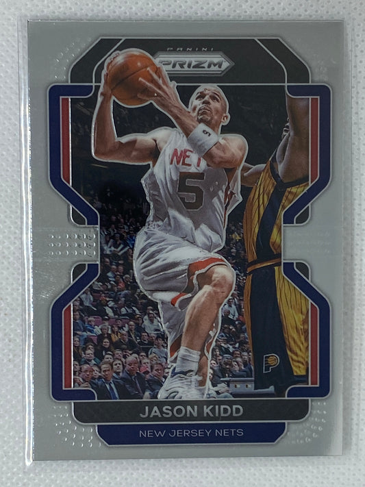 2021-22 Prizm Base #244 Jason Kidd New Jersey Nets