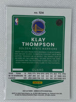 2021-22 Donruss Optic Klay Thompson #124 Golden State Warriors