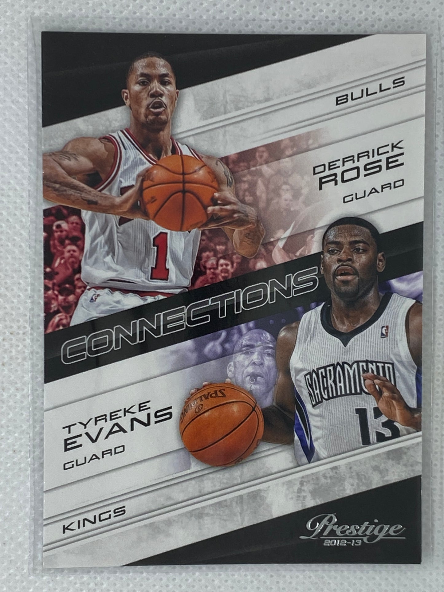 2012-13 Prestige Connections Derrick Rose Tyreke Evans #15